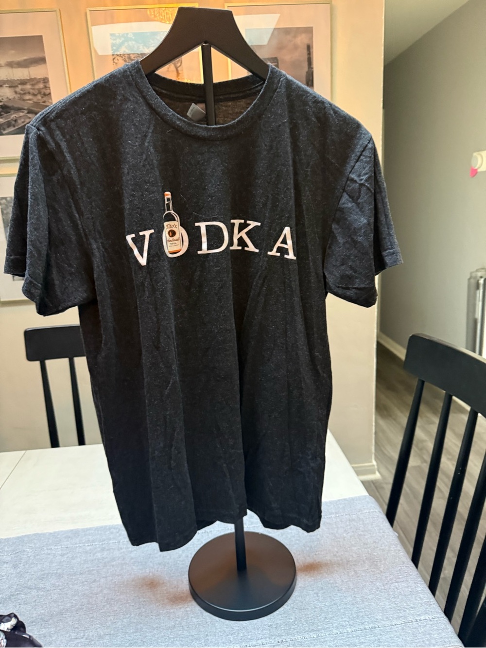 Tito’s Next Level Apparel Black Vodka Graphic Short Sleeve Tee
